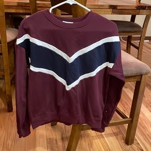 Women’s maroon crewneck from GARAGE size Medium